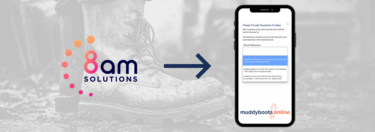 Muddy Boots + 8am Solutions Integration